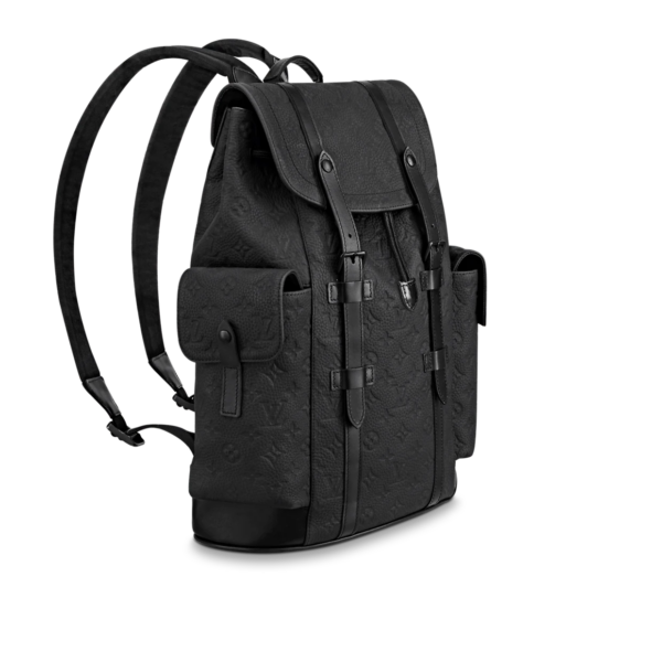Balo Louis Vuitton Christopher MM Backpack 'Black' M55699