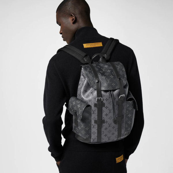 Balo Louis Vuitton Christopher PM Backpack 'Silver' M46331