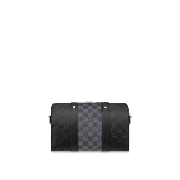 Tui Louis Vuitton City Keepall Bag 'Black Graphite' N40452