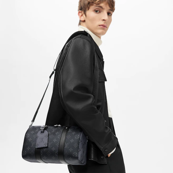 Túi Louis Vuitton City Keepall 'Black' M45936 - Ảnh 8