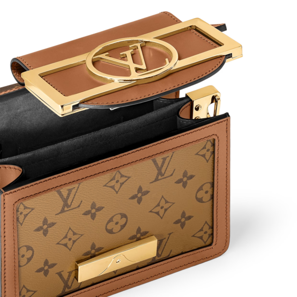 Tui Louis Vuitton Dauphine Mini Lock XL Bag 'Brown' M46537