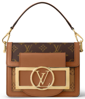 Tui Louis Vuitton Dauphine Mini Lock XL Bag 'Brown' M46537