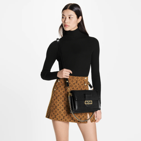 Tui Louis Vuitton Dauphine MM Bag 'Black' M56141