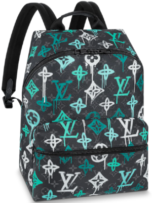 Balo Louis Vuitton Discovery Backpack 'Graffiti Green' M21395