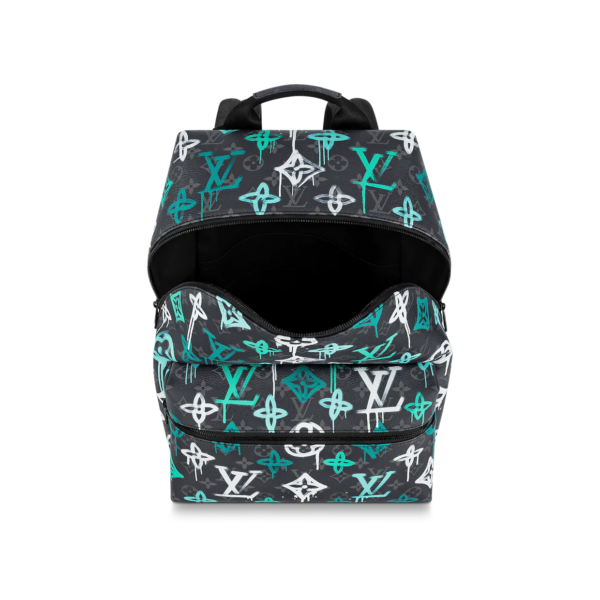 Balo Louis Vuitton Discovery Backpack 'Graffiti Green' M21395