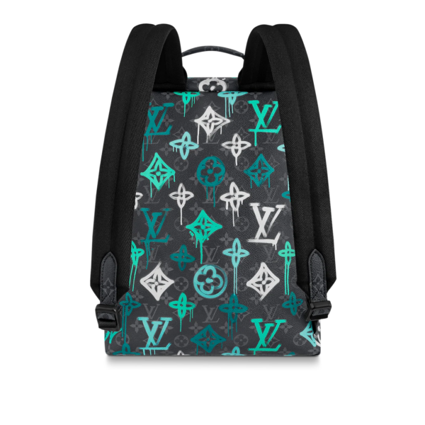 Balo Louis Vuitton Discovery Backpack 'Graffiti Green' M21395