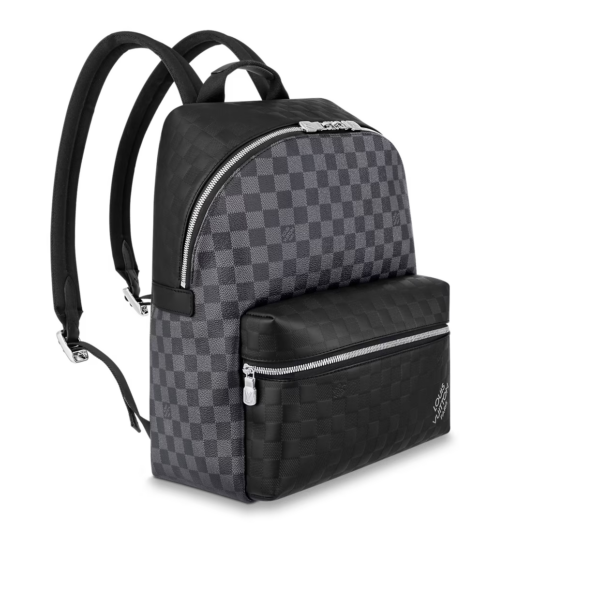 Balo Louis Vuitton Discovery PM Backpack 'Black Graphite' N40436