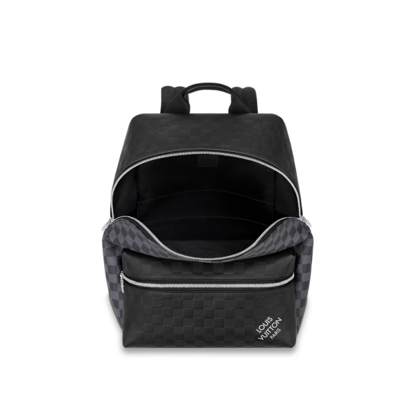 Balo Louis Vuitton Discovery PM Backpack 'Black Graphite' N40436