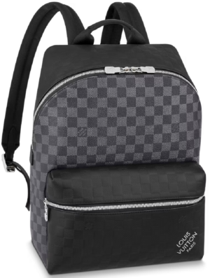 Balo Louis Vuitton Discovery PM Backpack 'Black Graphite' N40436