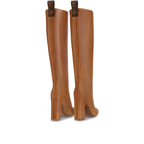 Giày Louis Vuitton Donna High Boots 'Brown' 1AAOF1 - Ảnh 3