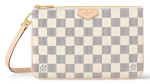 Tui Louis Vuitton Double Zip Pochette 'Damier Azur' N60460