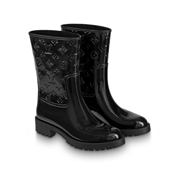 Giày Louis Vuitton Drops Flat Half Boots 1A8QV0 - Ảnh 2