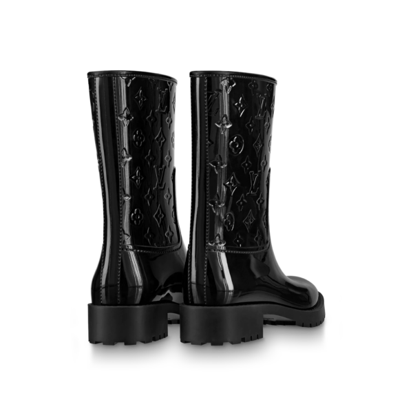Giày Louis Vuitton Drops Flat Half Boots 1A8QV0 - Ảnh 3