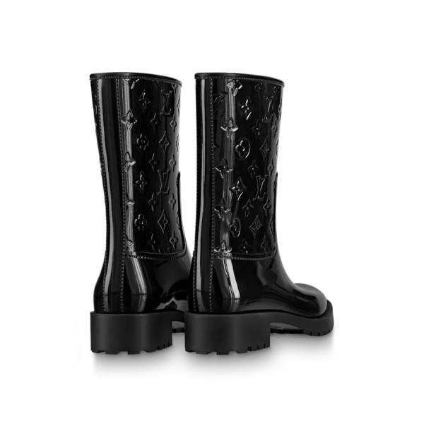 Giày Louis Vuitton Drops Flat 'Black' 1A8QV3 - Ảnh 6