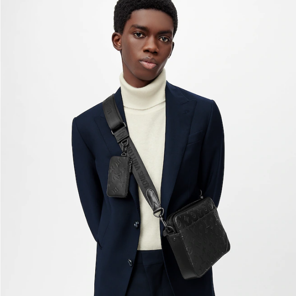 Túi Louis Vuitton Duo Messenger 'Black' M69827 - Ảnh 7