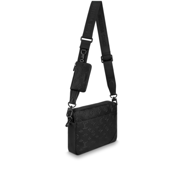 Túi Louis Vuitton Duo Messenger 'Black' M69827 - Ảnh 4