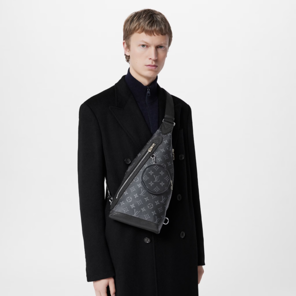 Tui Louis Vuitton Duo Sling Bag 'Black' M30936
