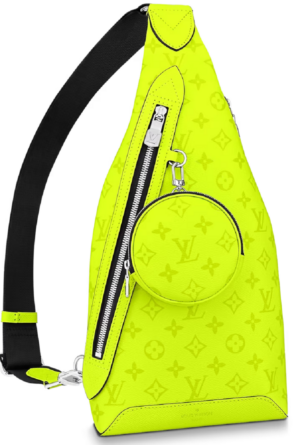 Tui Louis Vuitton Duo Sling Bag 'Neon Yellow' M30945