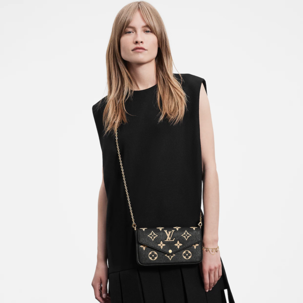 Tui Louis Vuitton Felicie Pochette 'Black' M80482