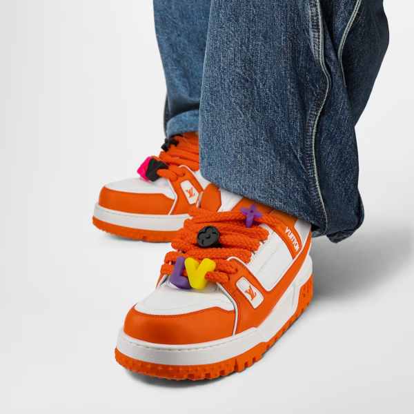 Giay Louis Vuitton Maxi Trainers 'Orange' 1AB8SX