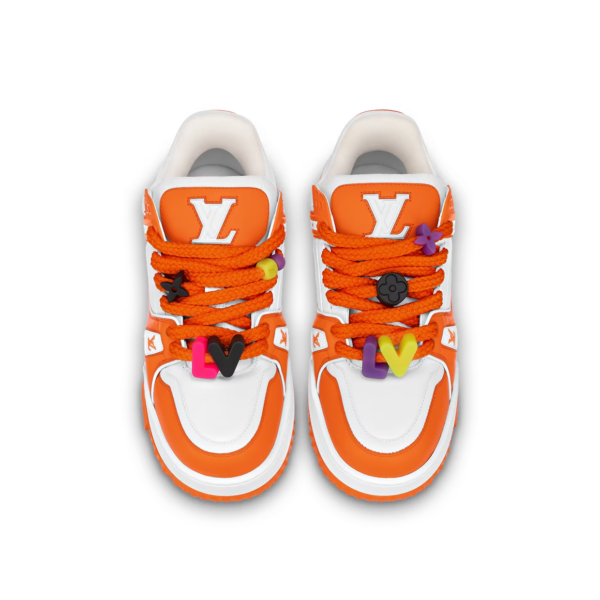 Giay Louis Vuitton Maxi Trainers 'Orange' 1AB8SX