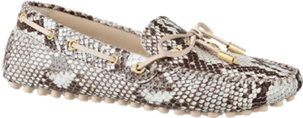 Giày Louis Vuitton Gloria Flat Loafers 'Natural' 1A8W0W