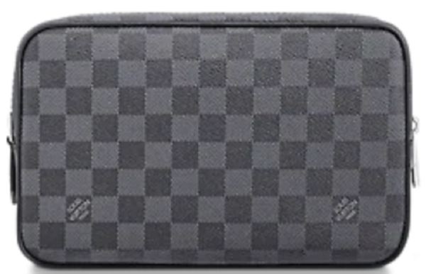 Túi Louis Vuitton Kasai Clutch 'Silver Metallic' N41664