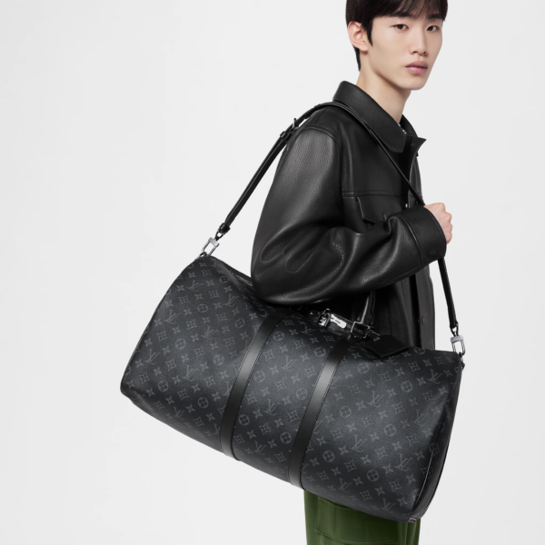 Tui Louis Vuitton Keepall Bandouliere 55 'Black' M40605