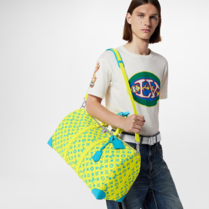 Tui Louis Vuitton Keepall Bandouliere 50 Bag 'Lime Green' M21869