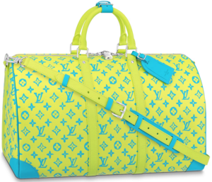 Tui Louis Vuitton Keepall Bandouliere 50 Bag 'Lime Green' M21869