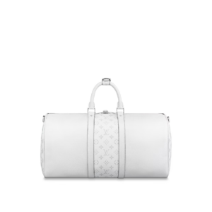Tui Louis Vuitton Keepall Bandouliere 50 Bag 'Optic White' M30885