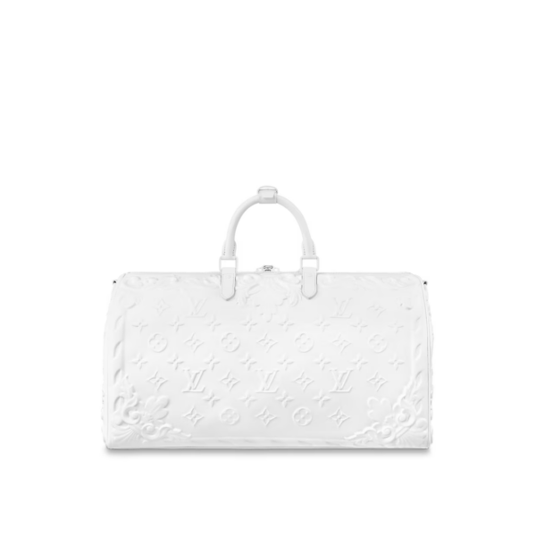 Tui Louis Vuitton Keepall Bandouliere 50 Bag 'White' M21845