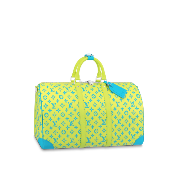 Tui Louis Vuitton Keepall Bandouliere 50 Bag 'Lime Green' M21869