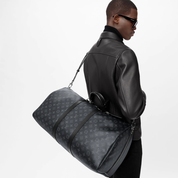 Tui Louis Vuitton Keepall Bandouliere 55 'Black' M40605
