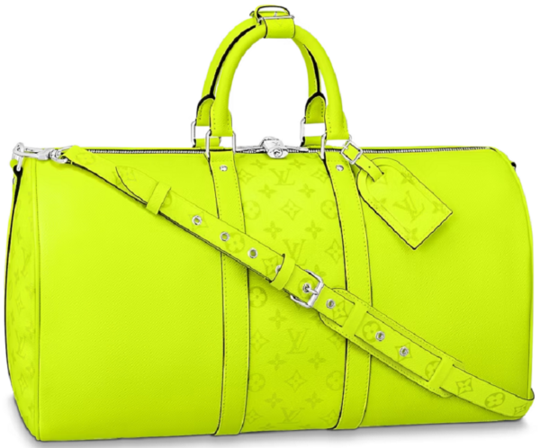 Tui Louis Vuitton Keepall Bandouliere 50 Bag 'Neon Yellow' M30941