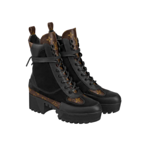 Alternative view of Giày Louis Vuitton Laureate Desert Boots 'Black' 1A4XY4