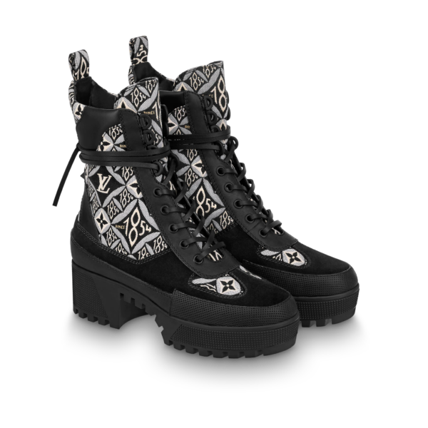 Giày Louis Vuitton Laureate Platform Desert Boots 1A8ULZ - Ảnh 2