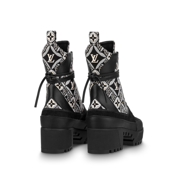 Giày Louis Vuitton Laureate Platform Desert Boots 1A8ULZ - Ảnh 3