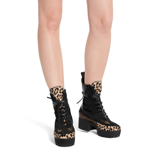 Giày Louis Vuitton Laureate Platform Desert Boots 1A5NNU - Ảnh 5