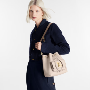 Tui Louis Vuitton Lockme Bucket Bag 'Greige' M57688