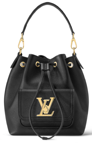Tui Louis Vuitton Lockme Bucket Bag 'Black' M57687