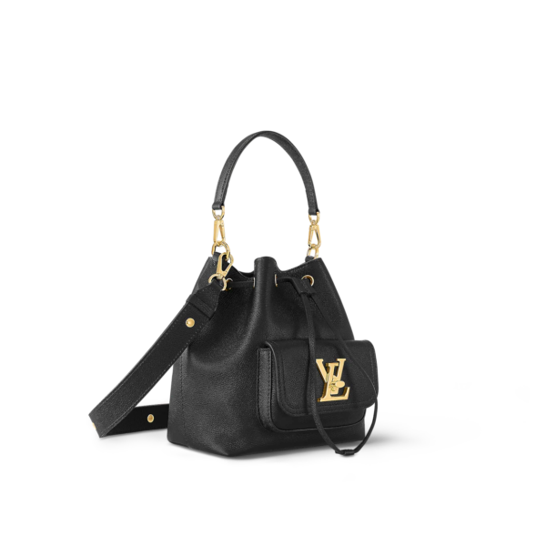 Tui Louis Vuitton Lockme Bucket Bag 'Black' M57687