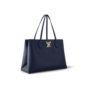 Tui Louis Vuitton LockMe Shopper Tote Bag 'Navy Blue' M20984