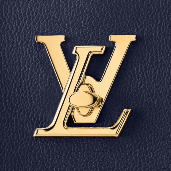 Tui Louis Vuitton LockMe Shopper Tote Bag 'Navy Blue' M20984