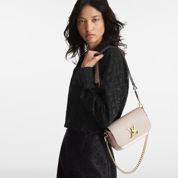 Tui Louis Vuitton Lockme Tender Bag 'Black' M58554