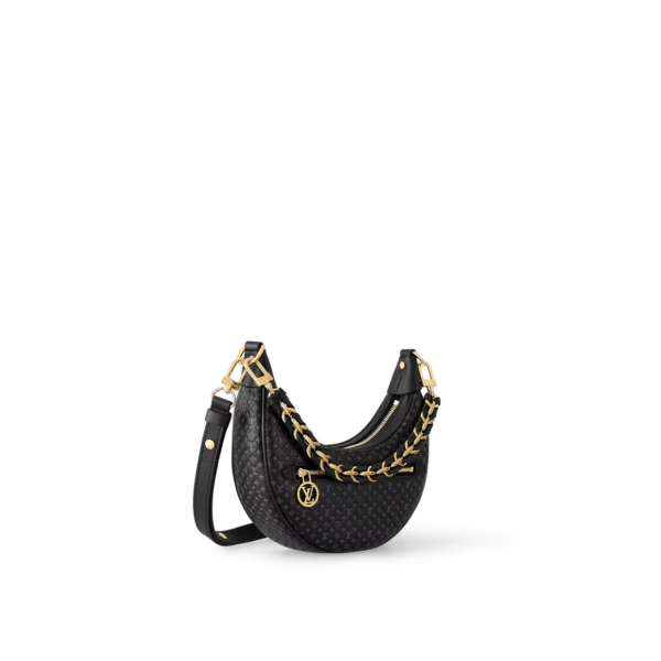 Tui Louis Vuitton Loop Baguette Bag 'Black' M22591
