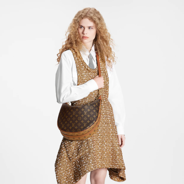 Tui Louis Vuitton Loop Hobo Bag 'Brown' M46311