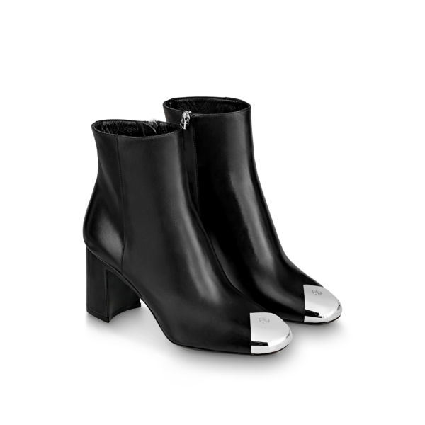 Giày Louis Vuitton Louise Ankle Boots 1A8NND - Ảnh 4
