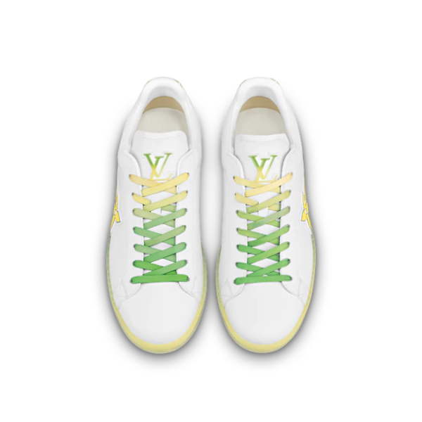 Giay Louis Vuitton Luxembourg Samothrace Trainers "Yellow" 1A9G28