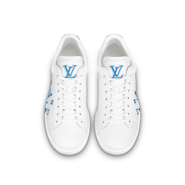 Giay Louis Vuitton Luxembourg Samothrace Trainers "White" 1A9JDL